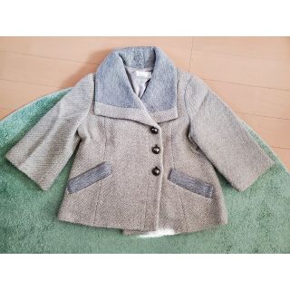 ドレステリア(DRESSTERIOR)の【数回のみ使用】ARIAFRESCA★ショート丈七分袖★ラメツイードジャケット(テーラードジャケット)