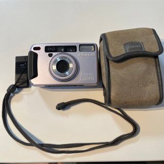 ペンタックス(PENTAX)の希少色完動品 PENTAX ESPIO 120Mi ストラップ・ケース、リモコン(フィルムカメラ)