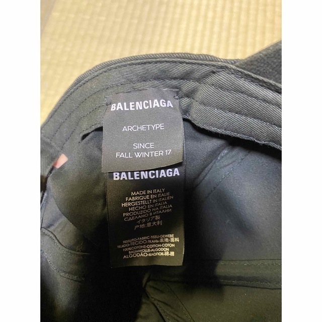 BALENCIAGA CAP キャップ　帽子 1