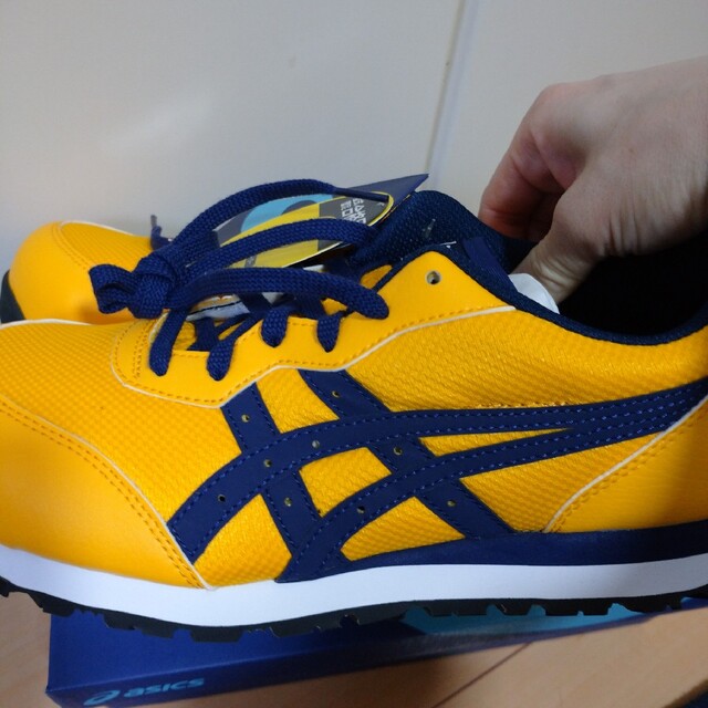 asics - アシックス asics 安全靴 ウィンジョブ イエロー 25.5 asics - アシックス asics 安全靴 ウィンジョブ イエロー 25.5