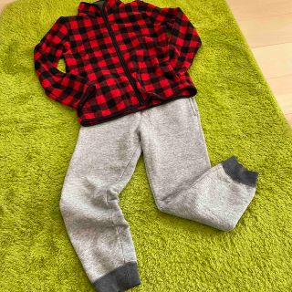 ユニクロ(UNIQLO)のUNIQLO KIDS●ボアスウェットパンツ フリース140●セット(パンツ/スパッツ)