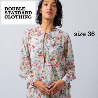 ダブルスタンダードクロージング(DOUBLE STANDARD CLOTHING)のDOUBLE STANDARD CLOTHING 花柄ブラウス(シャツ/ブラウス(長袖/七分))