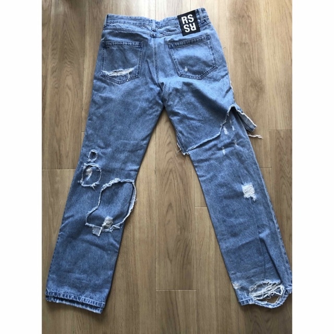 RAF SIMONS(ラフシモンズ)のRaf simons distressed jeans ami fog  メンズのパンツ(デニム/ジーンズ)の商品写真