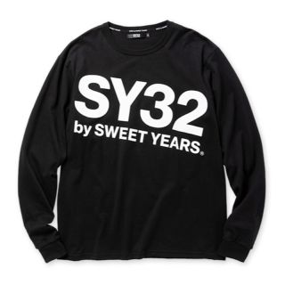 SY32 bysweetyears BIG LOGO L/S TEE 新品(Tシャツ/カットソー(七分/長袖))