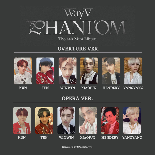 wayv 威神 ウィンウィン phantom md スペシャル トレカ-