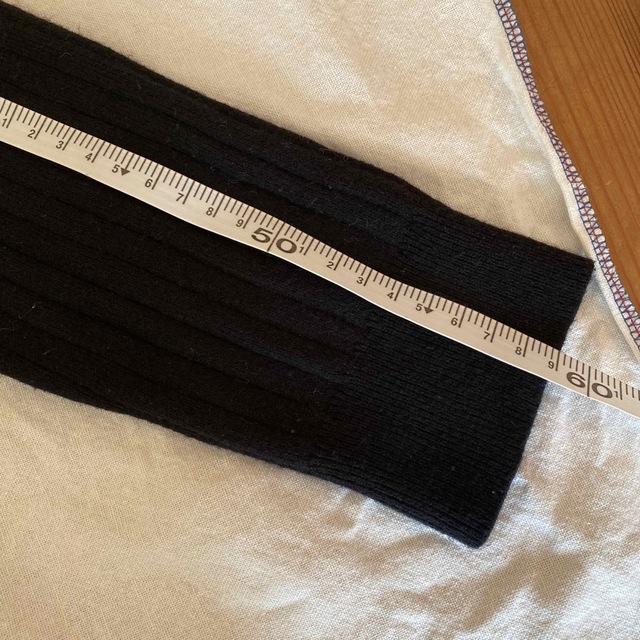AUG オーグ ニットセーター　ブラック レディースのトップス(ニット/セーター)の商品写真