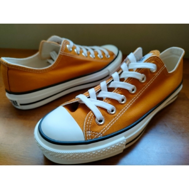 CONVERSE(コンバース)の★【新品未使用】コンバース キャンバスオールスターＪ ＯＸマスタード24.5cm レディースの靴/シューズ(スニーカー)の商品写真