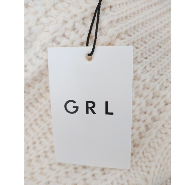 GRL(グレイル)の【そうた様専用】ケーブル編みニット レディースのトップス(ニット/セーター)の商品写真