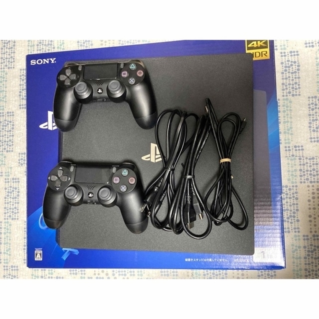 PlayStation4 - ps4 pro 1TB FF7R箱付コントローラー2個セットの通販 ...