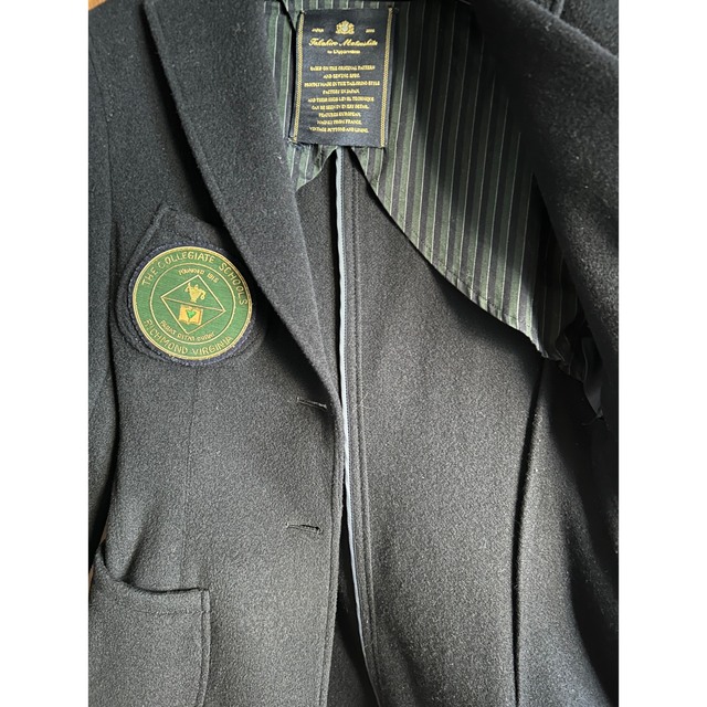 L'Appartement DEUXIEME CLASSE(アパルトモンドゥーズィエムクラス)のアパルトモン　タカヒロマツシタ　ウール　ジャケット　38 レディースのジャケット/アウター(テーラードジャケット)の商品写真