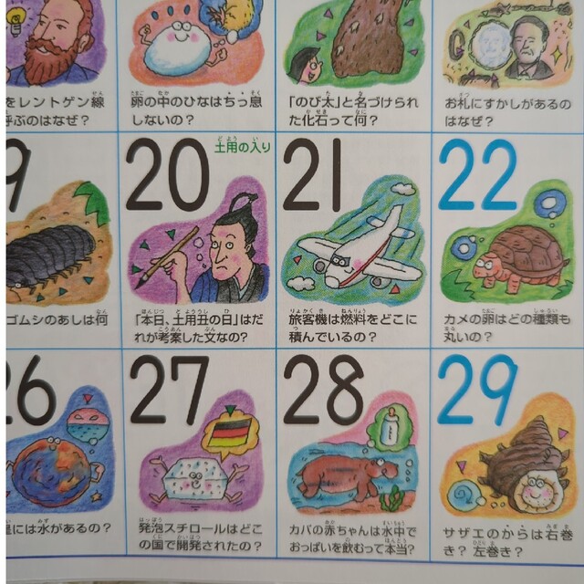 KUMON(クモン)のくもん　なぜなぜカレンダー2023 インテリア/住まい/日用品の文房具(カレンダー/スケジュール)の商品写真