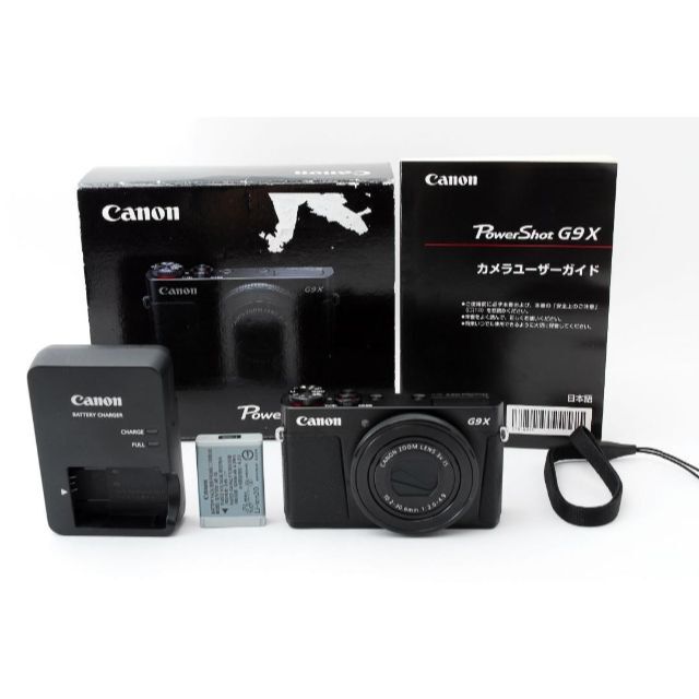 Canon PowerShot G9X ブラック【ほぼ新品】