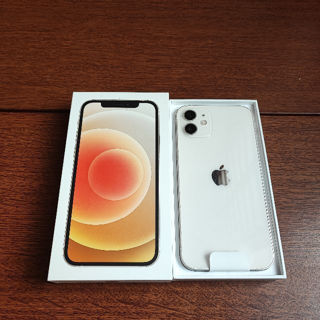 iPhone12 64gb 新品未使用 White  白