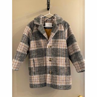 ザラキッズ(ZARA KIDS)のZARA kids チェスターコート　チェック(コート)