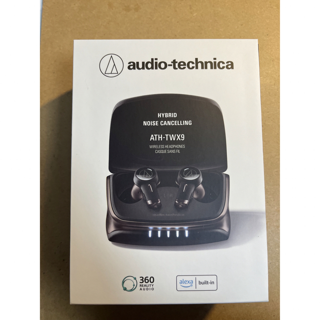 audio-technica(オーディオテクニカ)の【新品未開封】audio-technica ATH-TWX9 スマホ/家電/カメラのオーディオ機器(ヘッドフォン/イヤフォン)の商品写真