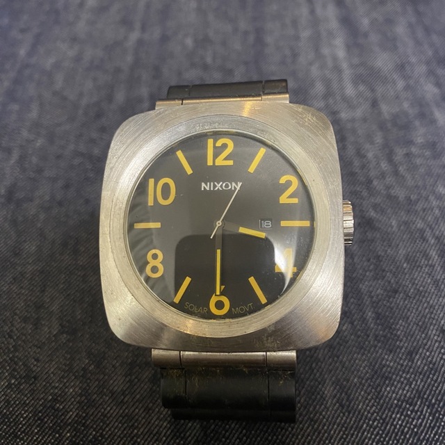 NIXON(ニクソン)のNIXON volta pu A118-293 腕時計 ブラック/イエロー メンズの時計(腕時計(アナログ))の商品写真