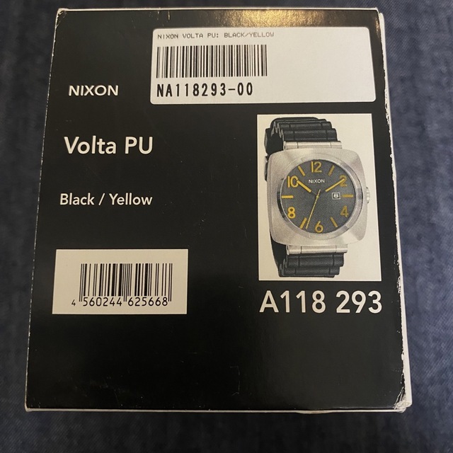 NIXON(ニクソン)のNIXON volta pu A118-293 腕時計 ブラック/イエロー メンズの時計(腕時計(アナログ))の商品写真