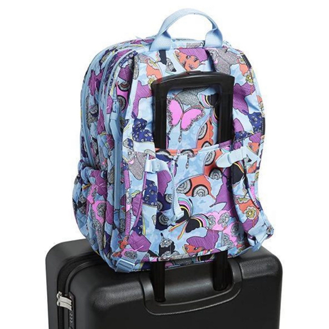 野花 卯月 新品 ヴェラブラッドリー キャンパスバックパック リュックサック 蝶 バタフライ ベラブラッドリー リュック