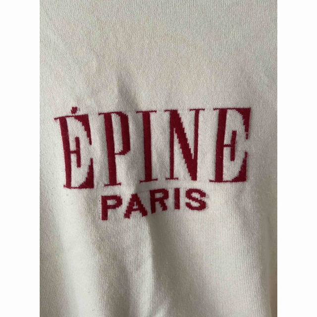 épine(エピヌ)のÉPINE logo arm volume knit レディースのトップス(ニット/セーター)の商品写真