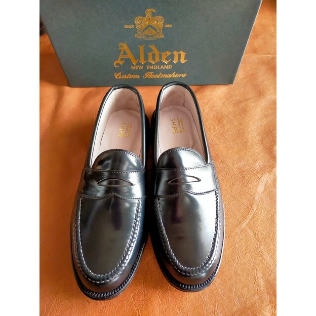 Alden　ブラックコードバン　ローファー　Size8.0