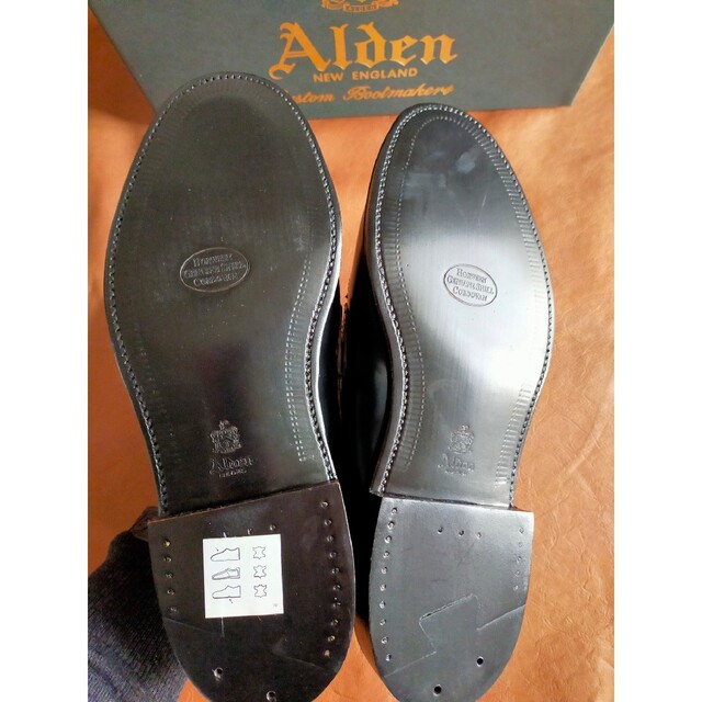 Alden　ブラックコードバン　ローファー　Size8.0