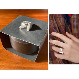 トムウッド(TOM WOOD)のTOMWOOD トムウッド tilt ring ティルトリング シルバー 指輪(リング(指輪))