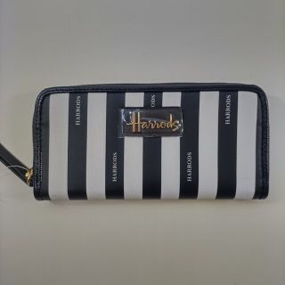 新品 未使用 ハロッズ Harrods 長財布 ラウンドファスナー(財布)