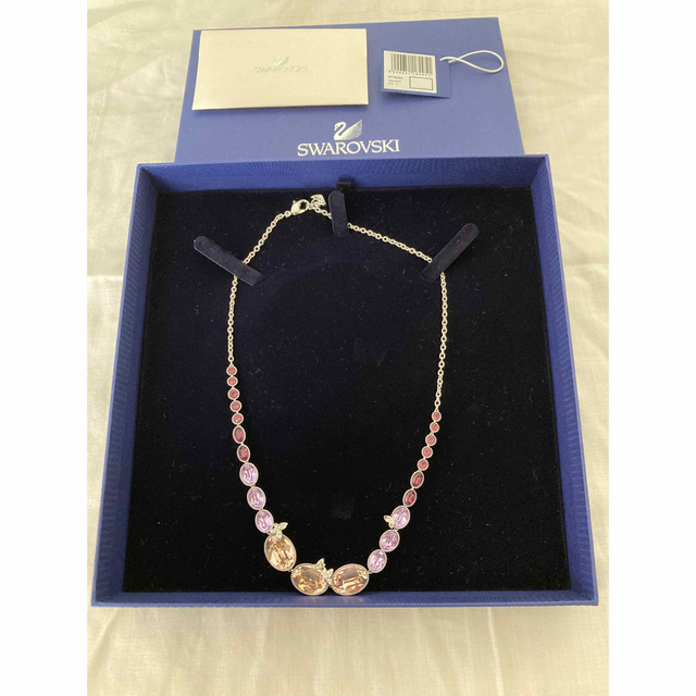 【中古・美品】スワロフスキー アクセサリー3点セット ネックレス ブローチ 【中古・美品】スワロフスキー アクセサリー3点セット ネックレス ブローチ