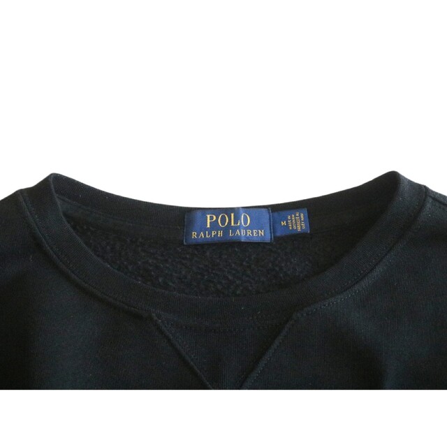 【POLO RALPH LAUREN】美品　スウェット　ロゴ　裏起毛　L相当★