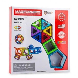 ボーネルンド(BorneLund)のMAGFORMERS（マグフォーマー）62ピース(知育玩具)