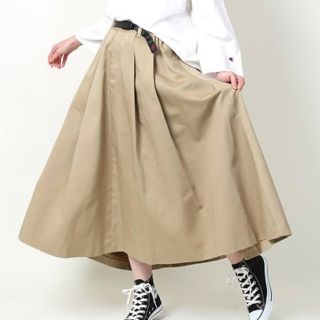 グラミチ(GRAMICCI)のDickies × GRAMICCI ボリュームスカート／チノスカート(ロングスカート)