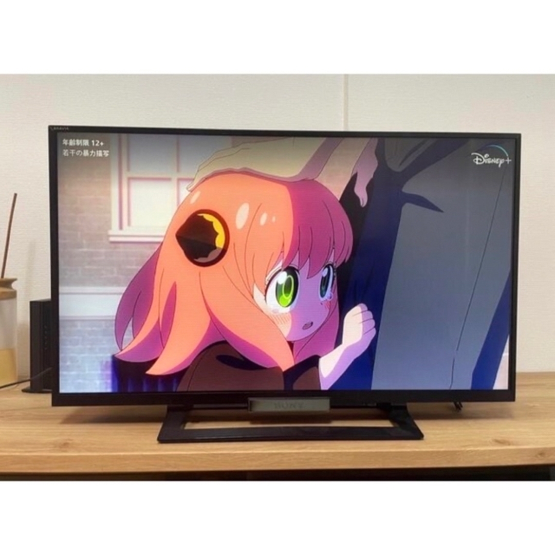 1366×768外形寸法SONY BRAVIA 32型液晶テレビ　KDL-32W500A