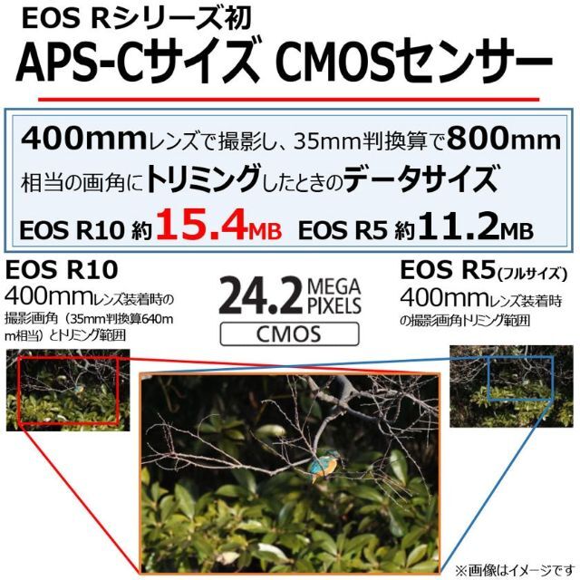 デジタル一眼キヤノン EOS R10 RF-S18-150 IS STM レンズキット