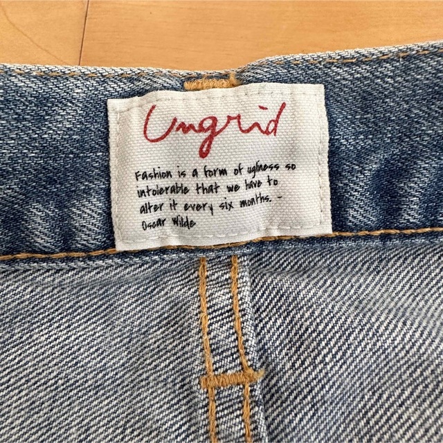 Ungrid(アングリッド)のUngrid  デニム レディースのパンツ(デニム/ジーンズ)の商品写真