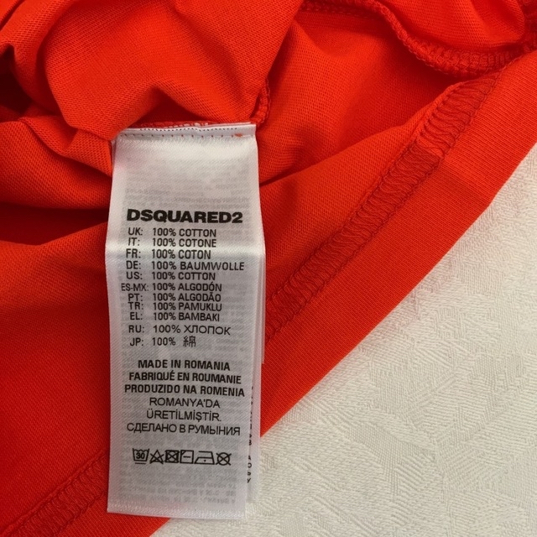 DSQUARED2 - 洗練されたデザイン DSQUARED2 D2KIDS Tシャツ レッド 24M