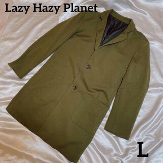 Lazy Hazy Planet  チェスターコート　Lサイズ(チェスターコート)
