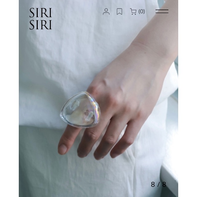 【SIRISIRI】TARO HORIUCHI x SIRI SIRI Ring