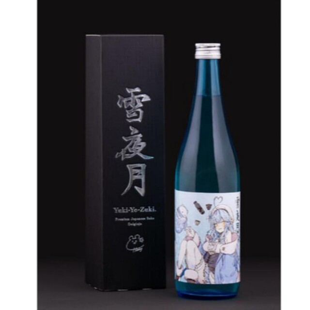 17％内容量大吟醸 雪夜月Season2 1.8L（ALC17％） ホロライブ 雪花ラミィ