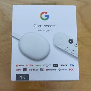 グーグル(Google)のChromecast with Google TV（4K） 新品未開封(その他)