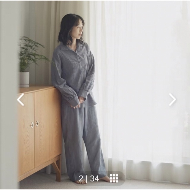 北欧、暮らしの道具店 ダブルガーゼパジャマ 北欧、暮らしの道具店 ダブルガーゼパジャマ