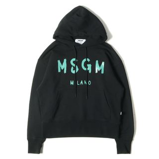 MSGM - MSGM エムエスジーエム パーカー ロゴ プリント スウェット ...