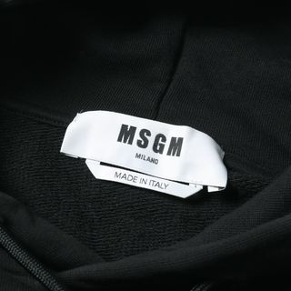 MSGM - MSGM エムエスジーエム パーカー ロゴ プリント スウェット