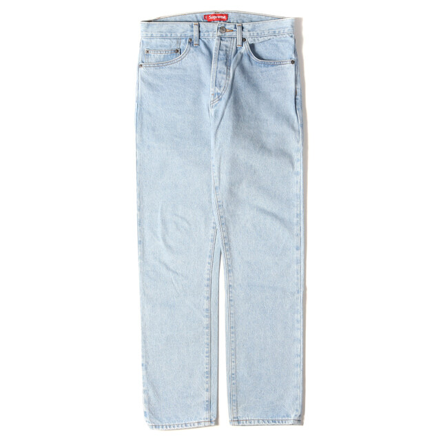 デニム/ジーンズSupreme シュプリーム パンツ ストーンウォッシュ加工 スリム デニムパンツ Stone Washed Slim Jean 22SS ストーンウォッシュドインディゴ 30 ボトムス ジーンズ ジーパン 【メンズ】【美品】