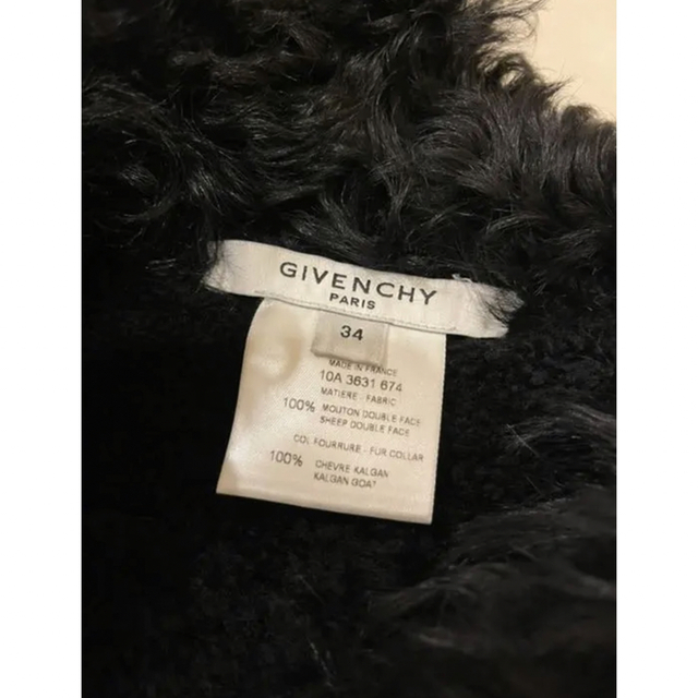 Givenchy shearling ムートンベスト ブラック レディース ジャケット