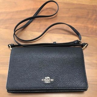 コーチ(COACH)の【タイムセール2時間】【美品】COACH ショルダーウォレット ショルダーバッグ(財布)