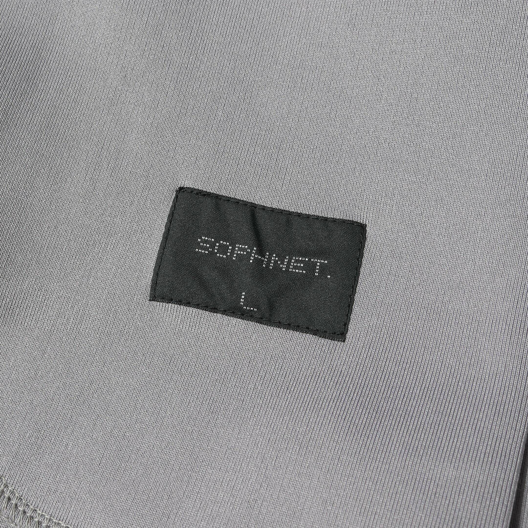 SOPHNET ソフネット パンツ テックニット スリム イージーパンツ TECH KNIT SLIM FIT HEM ZIP EASY PANTS 22AW グレー L ボトムス ズボン 【メンズ】 SOPHNET ソフネット パンツ テックニット スリム イージーパンツ TECH KNIT SLIM FIT HEM ZIP EASY PANTS 22AW グレー L ボトムス ズボン 【メンズ】