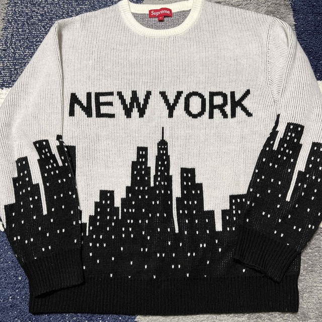 supreme newyork セーター ニット ニューヨーク シュプリーム 美品