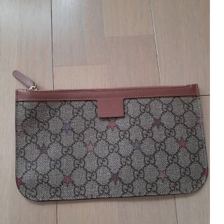 グッチ(Gucci)の新品未使用　GUCCI　ポーチ　スター　星柄(ポーチ)