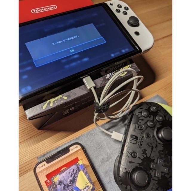 【新品】 Nintendo Switch Proコントローラー スプラトゥーン3 8