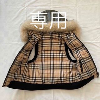 バーバリー(BURBERRY)のバーバリーダウンベスト　リバーシブル　キッズ　100A(ジャケット/上着)